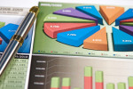 pie and bar charts